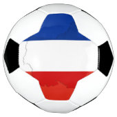 フランスの旗 サッカーボール (回転)