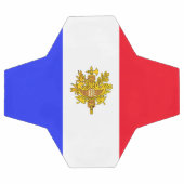フランスの旗 サッカーボール (フラット)