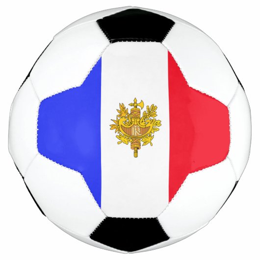 フランスの旗 サッカーボール (正面)