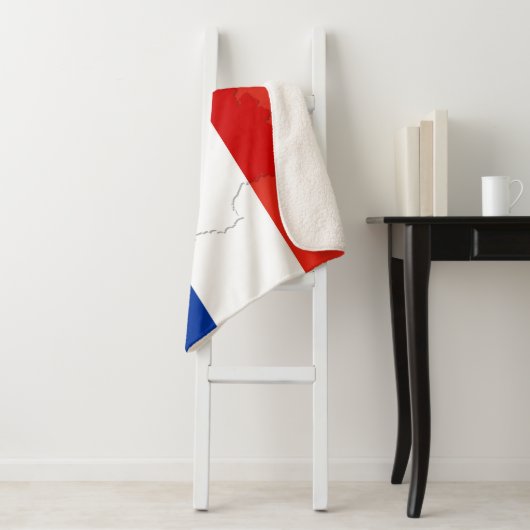 フランスの旗 シェルパブランケット (インサイチュ)