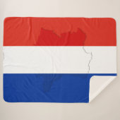 フランスの旗 シェルパブランケット (正面(横))