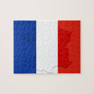 フランスの旗 ジグソーパズル