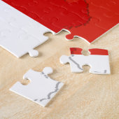 フランスの旗 ジグソーパズル (側面)