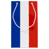 フランスの旗 スモールペーパーバッグ (裏面)