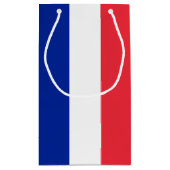 フランスの旗 スモールペーパーバッグ (裏面)
