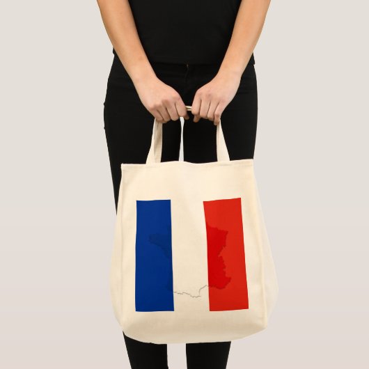 フランスの旗 トートバッグ (正面(商品))