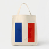 フランスの旗 トートバッグ (正面)