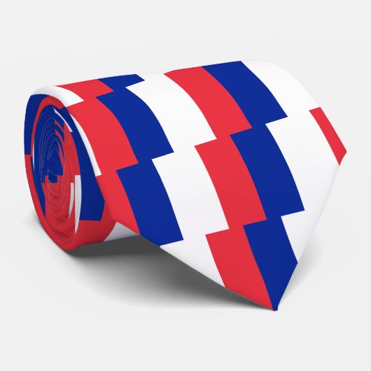 フランスの旗 ネクタイ (ロール)