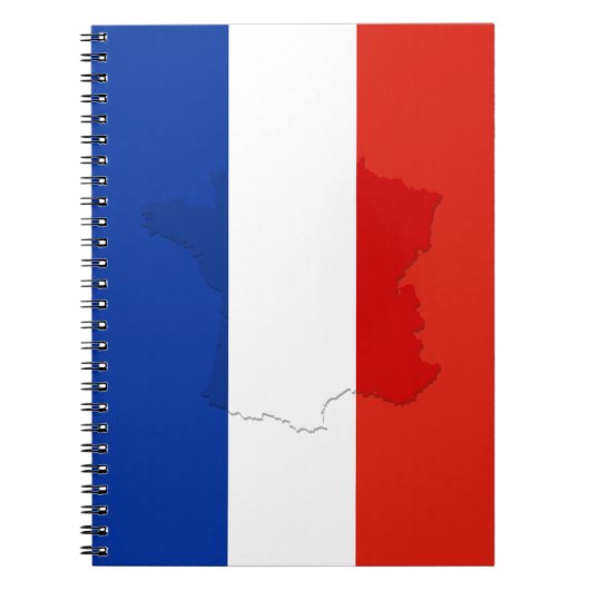 フランスの旗 ノートブック (正面)