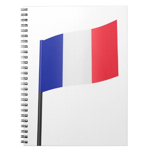 フランスの旗 ノートブック (正面)