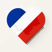 フランスの旗 ノートブック (裏面)