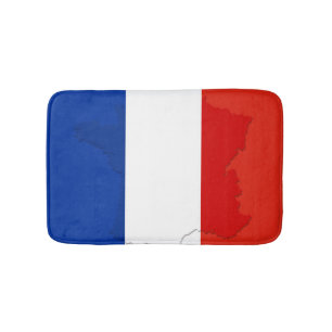 フランスの旗 バスマット