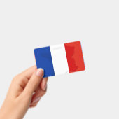 フランスの旗 バッジ (手持ち)