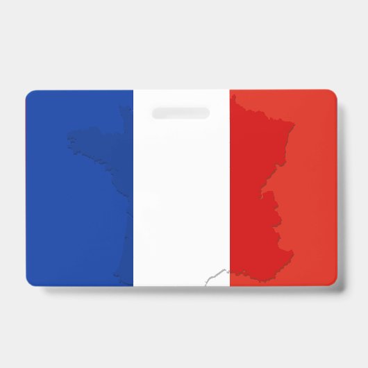 フランスの旗 バッジ (正面)