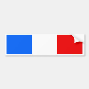 フランスの旗 バンパーステッカー