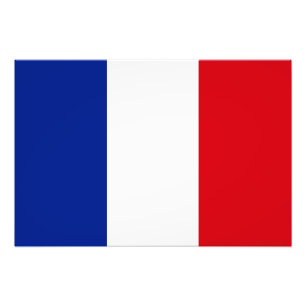 フランスの旗 フォトプリント