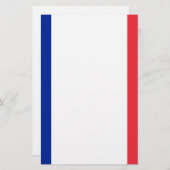 フランスの旗; フランスのな旗、Drapeau deのlaフランス 便箋 (正面/裏面)