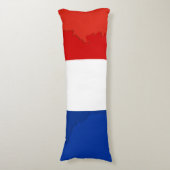 フランスの旗 ボディピロー (正面縦)