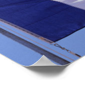 フランスの旗 ポスター (角)