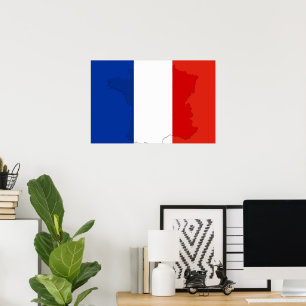 フランスの旗 ポスター