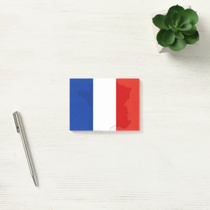 フランスの旗 ポストイット
