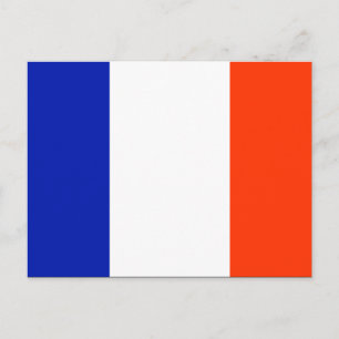フランスの旗 ポストカード