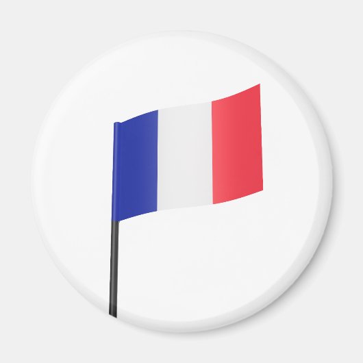 フランスの旗 マグネット (正面)