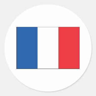 フランスの旗 ラウンドシール
