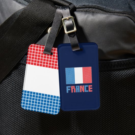 フランスの旗 ラゲッジタグ