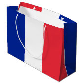 フランスの旗 ラージペーパーバッグ (裏面アングル)
