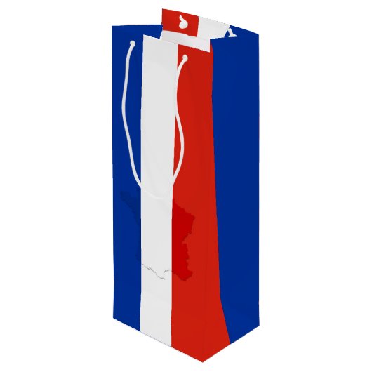 フランスの旗 ワインギフトバッグ (裏面アングル)