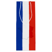 フランスの旗 ワインギフトバッグ (裏面)