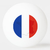 フランスの旗 卓球ボール (裏面)