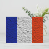 フランスの旗 招待状 (スタンド正面)