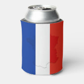 フランスの旗 缶クーラー (缶裏面)