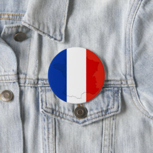 フランスの旗 缶バッジ