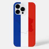 フランスの旗 iPhoneケース (裏面)