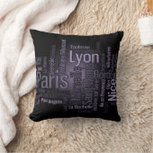 フランスの枕 クッション (ブランケット)