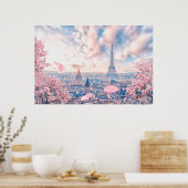 フランスの桜 ポスター (キッチン)