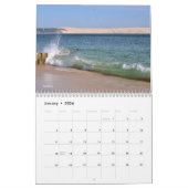 フランスの水辺の12ヶ月カレンダー カレンダー (1月 2026)