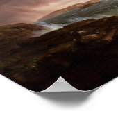 フランスの湾、山砂漠 – Thomas Cole ポスター (角)