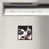 フランスの犬の子犬 マグネット (インサイチュ (食洗機))