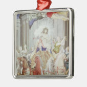 フランスの王ルイ14世の勝利 メタルオーナメント (左)