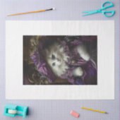 フランスの王室のヴィンテージ 薄葉紙 (クラフト)