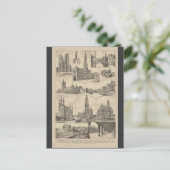 フランスの百科事典1920,ベルギー ポストカード (スタンド正面)