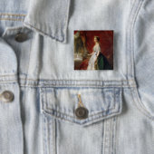 フランスの皇后Eugenieのポートレート 缶バッジ (インサイチュ)