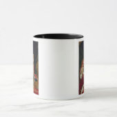 フランスの皇后Marieルイーズのポートレート マグカップ (中央)