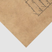 フランスの筆跡とレッドローズシリーズデザイン3 薄葉紙 (詳細)