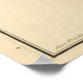 フランスの系図表4 ポスター (角)