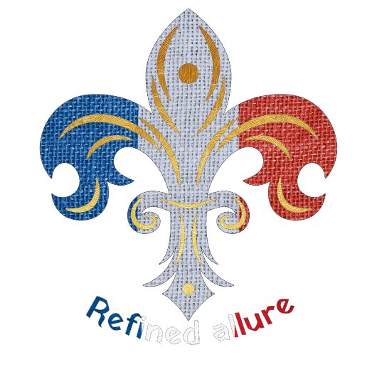 フランスの紋章に描かれたユリの花 ビールジョッキ